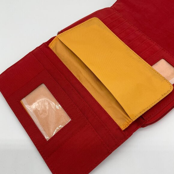 Baggallini RFID Phone Wallet Crossbody Bag Red Pockets Shoulder Purse‎ - Picture 8 of 12